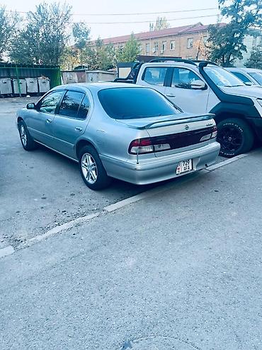 порш турбо с: Nissan Cefiro (A32), правый руль, серебристый седан. Кузов и — 2
