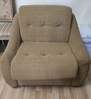 set mebel: İşlənmiş, Di̇van-kravat, Divan, 2 kreslo, Bazalı, Açılan