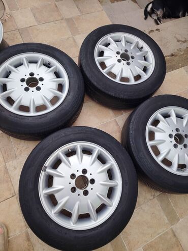 Disk təkərlər: İşlənmiş Disk təkər Mercedes-Benz 215 / 60 / R 16, 5 Boltlu