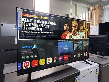 Телевизоры: Смарт-телевизор AVEET на платформе webOS Hub - Большой тонкорамочный — 1