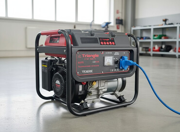 генератор 150: Бензиновый генератор Triangle TR3800E, 3.0 kVA, с автоматическим