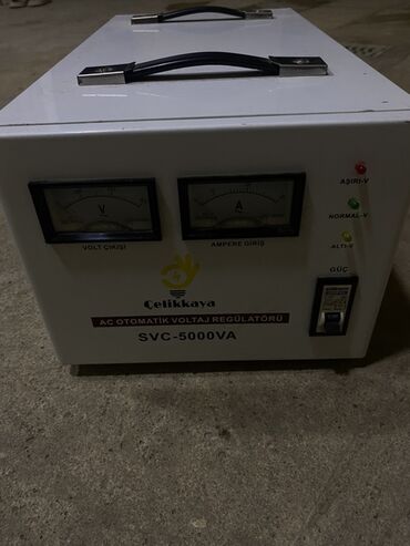 стабилизатор напряжения купить в баку: Stabilizator satilir tam islekdir .Cox az islenib. Yozlayib verecem