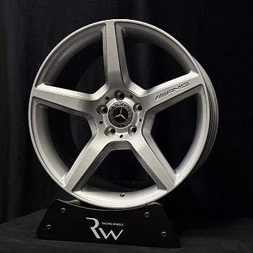 шина на авто: Диски R 18 AMG, Комплект, отверстий - 5, Новый — 2