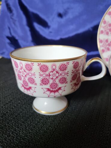 Kuhinjski setovi: Set Lichte porcelan Istocna Nemacka 70te god. Nemacki set radjen — 9