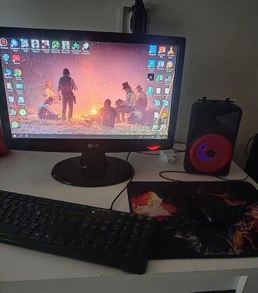 komputer ram: Stolustu kamputer Nvidia GTS450 8GB Ram +Monitor +Klaviatura +Mouse