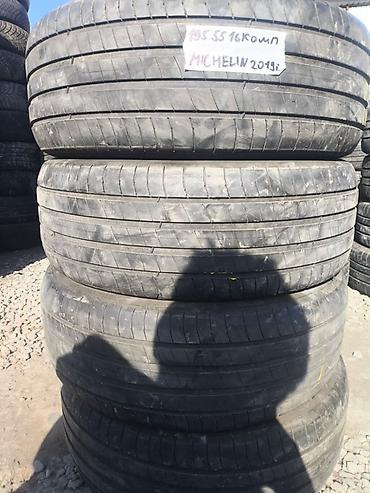 michlen: Шины 195 / 55 / R 16, Лето, Б/у, Комплект, Легковые, Michelin — 1