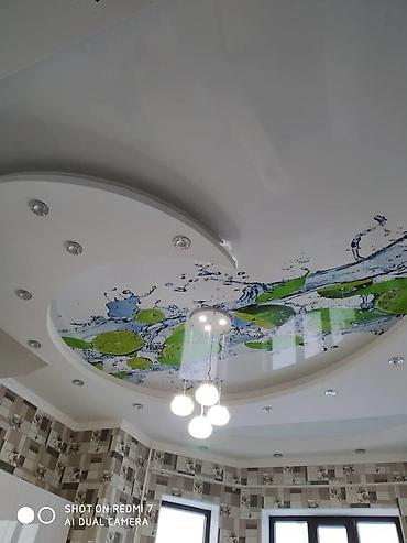 Натяжной потолок: Натяжной потолок Матовое, 3D потолки, Глянцевое Бесплатная консультация, Демонтаж, Бесплатный замер — 23