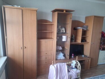 реставрация мебели шкаф: Шкаф для одежды, Б/у, Прямой, Дерево