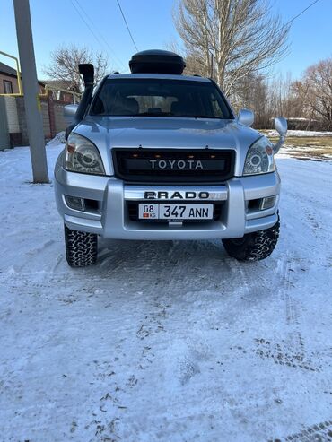 tayota prado: Toyota Land Cruiser Prado: 2003 г., 3.4 л, Автомат, Бензин, Внедорожник