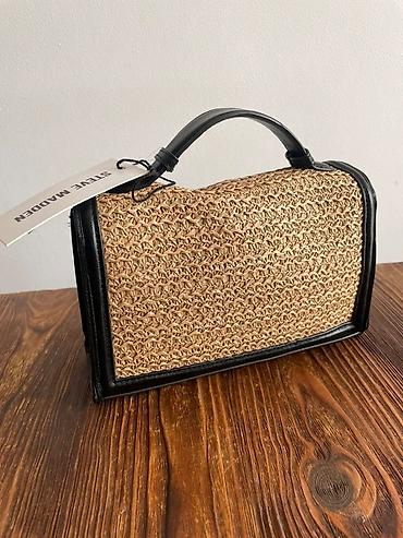 ysl torba prodaja: Steve Madden torbica – pleteni model sa kožnim detaljima - Materijal — 3