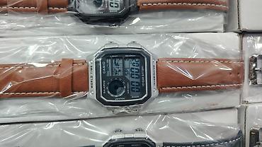 saat baki: Casio rəqəmsal qol saatı – World Time funksiyalı model - Rəqəmsal — 7
