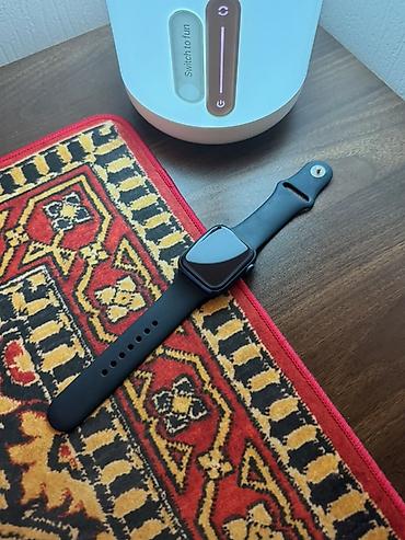 Башка акылдуу сааттар: Apple Watch Series 7 - Синего цвета Продаю комплектом с оригинальной — 2