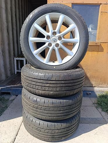 aeolus e70: Колеса в сборе 215 / 55 / R 17, Лето, Б/у, Комплект, Легковые, Литые, отверстий - 5 — 2
