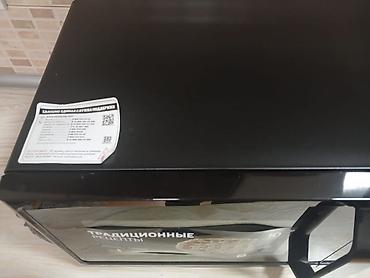 sazz modem satilir: Mikrodalğalı soba Samsung, Ayrıca dayanan, rəng - Qara, Yeni — 3