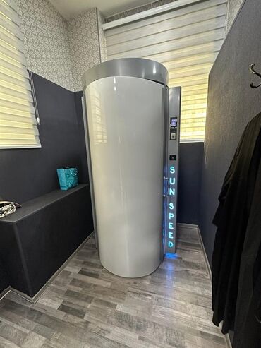 shellac aparati: Məhsul: SUN SPEED vertikal solyari kabinəsi Xüsusiyyətlər: - Dairəvi