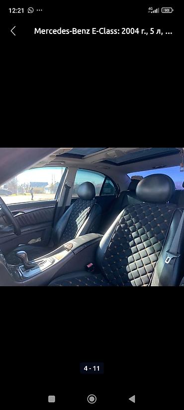 Mercedes-Benz: Mercedes-Benz E-Class: 2003 г., 5 л, Автомат, Газ, Седан — 8