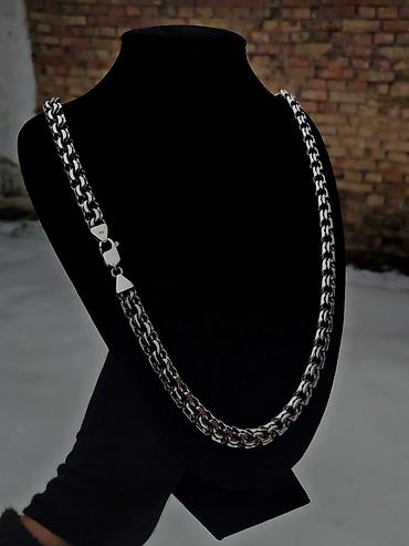 Серебряные цепочки: Серебряная цепь Лисий хвост 90 гр 55 см Ручная работа Серебро 925 — 19