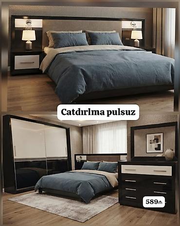 işlənmiş skaflar: *589₼ Yataq mebel destı* *Catdırlma pulsuz* *Teze matrasla* Dolap — 1