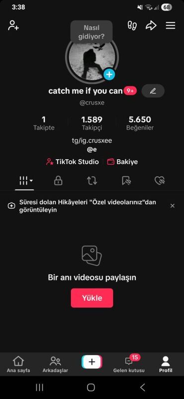 микрофон купить в баку: Aktiv Tiktok hesabı satılır