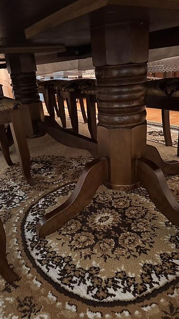 study table: Стол и стулья для большой гостиной/столовой. Большой овальный стол на — 3