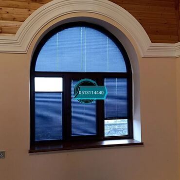 Jalüzlər: Plisse jalüzlər – pəncərə və qapılar üçün - Model: plisse (ari — 8