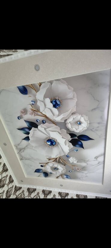 Натяжной потолок: Натяжной потолок Глянцевое, Матовое, 3D потолки Бесплатный замер, Гарантия, Монтаж — 18