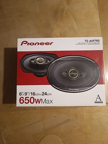 Pioneer TS-A6978S - Ölçü: 6" x 9" (16 x 24 sm) - Maksimal güc: 650 lalafo.az -da Pioneer TS-A6978S - Ölçü: 6" x 9" (16 x 24 sm) - Maksimal güc: 650
