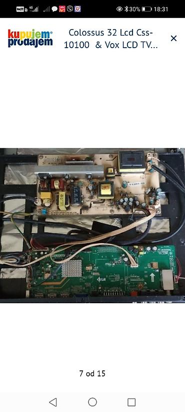 Aksesoari za TV i video: Delovi za LCD televizore – Colossus 32" CSS-10100 i Vox LCD TV 3211 — 8