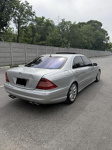 bme e39: Mercedes-Benz S-Class: 2001 г., 5.5 л, Автомат, Седан — 4