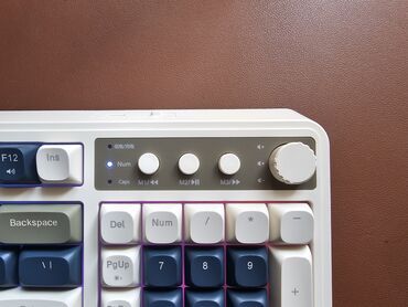 Клавиатуры: Клавиатура, Aula, Мембранная, Bluetooth подключение, Размер: 80% — 5