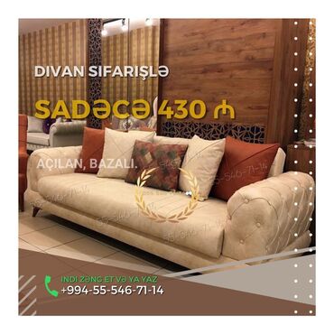 Masa və oturacaq dəstləri: Divan, Yeni, Pulsuz çatdırılma