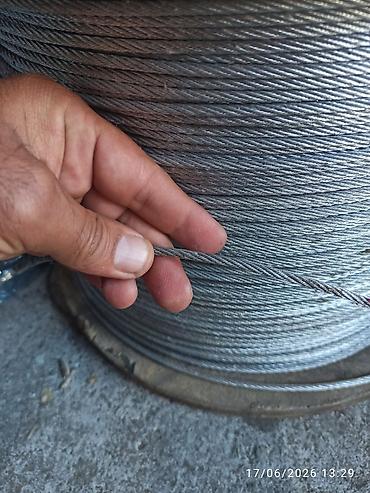 Metal məhsulları: Məhsul: Sinklənmiş polad tros (E.G. Steel Wire Rope) - Konstruksiya — 6