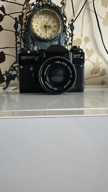zenit foto: Zenit ET film fotoaparatı + Helios-44M-5 obyektiv - Klassik 35 mm — 1