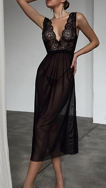 Комплекты: Комплект, Пеньюар, Стринги, С кружевом — 1