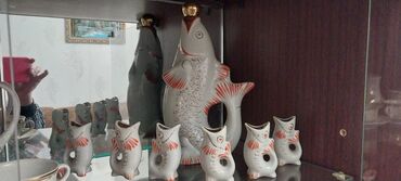 набор посуды мадонна цена: Набор фарфоровых графинов-рюмок «рыбки» - Комплект из большого