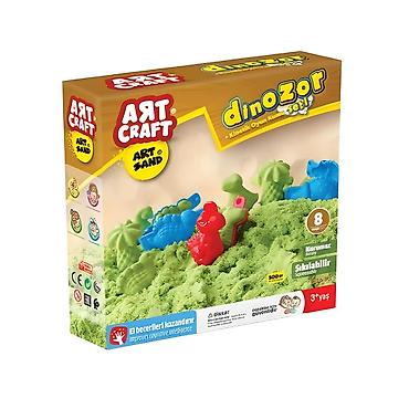 pepco ruma: ArtCraft kinetički pesak – Dino park, 500 g (šifra: 036138-10-100) — 1