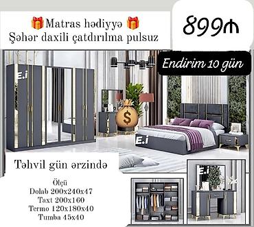 2 li kravat: Yataq desti rəng seçimi var — 1