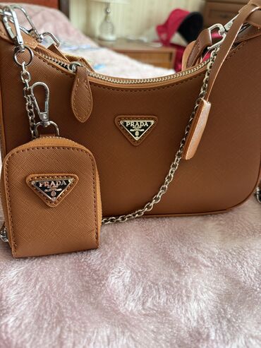 сумка на пояс женская прозрачная: Классическая сумка, Prada, Женские, Новый