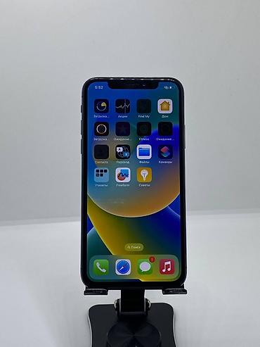 note 15 pro plus: IPhone X, Б/у, 64 ГБ, Черный, Чехол, 100 % — 6