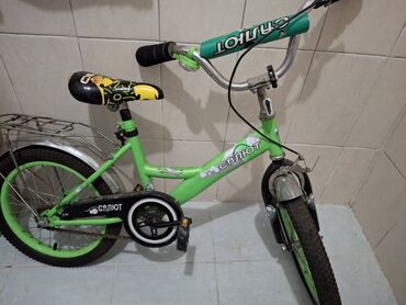 Manejlər: İki təkərli Uşaq velosipedi 16", sürətlərin sayı: 1