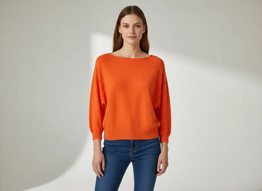 sweter odkryte plecy: Sweter damski, rozmiar M