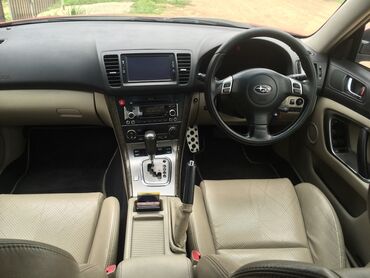 Автозапчасти: Переднее сиденье, Кожа, Subaru 2003 г., Б/у, Оригинал