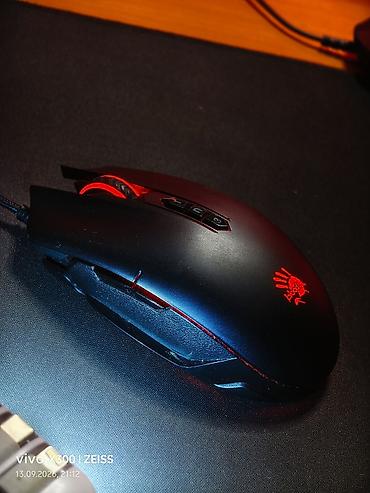 Игровая мышь Bloody P80 Pro (Light Strike, RGB) - Оптический сенсор с