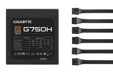 Жёсткие диски (HDD): Блок питания Gigabyte, 750 Вт, Б/у