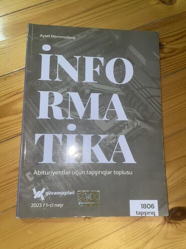 Азербайджанский язык: Məhsul: İnformatika – Abituriyentlər üçün tapşırıqlar toplusu -