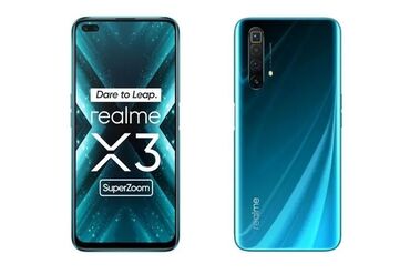 поко x3 pro бу: Realme X3 SuperZoom, Колдонулган, 128 ГБ, түсү - Көк, 2 SIM