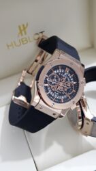 Qol saatları: Yeni, Qol saatı, Hublot, rəng - Qara — 2