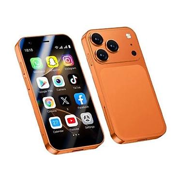купить самый дешёвый iphone: Мини смартфон «Айфон 17 Про Макс» (оранжевый) - Компактный корпус и — 2