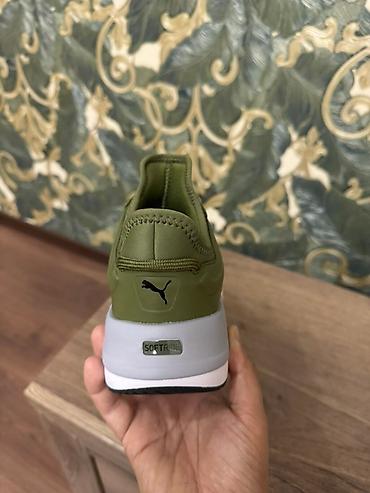 pull and: Кроссовки, 40, Puma, Новый, цвет - Зеленый, Платная доставка, Самовывоз — 5