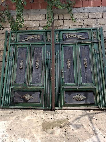ev qapıları və darvazalar: 3ÜN 2.50 ƏLA VƏZİYYƏTDƏ Metall darvaza dəsti - Material: tam metal — 1
